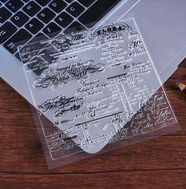 Word Transparent Clear Stamps DIY Silicone Seals Scrapbooking Card Making Photo Album Decoration
Word Transparent Clear Stamps DIY Silicone Seals Scrapbooking Card Making Photo Album Decoration