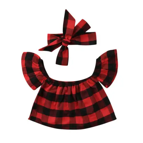 Sweet Toddler Kids Baby Girls Off Shoulder Crop Top Blouse +Headband 2pcs Outfits Set Summer Size 2-5T
Sweet Toddler Kids Baby Girls Off Shoulder Crop Top Blouse +Headband 2pcs Outfits Set Summer Size 2-5T