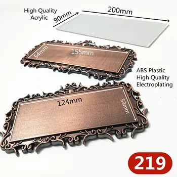 ABS Plastic/Acrylic Antique Copper Door Plates For Home Gates Hotel Room Personalized House Number Stickers Door Number Sign
ABS Plastic/Acrylic Antique Copper Door Plates For Home Gates Hotel Room Personalized House Number Stickers Door Number Sign