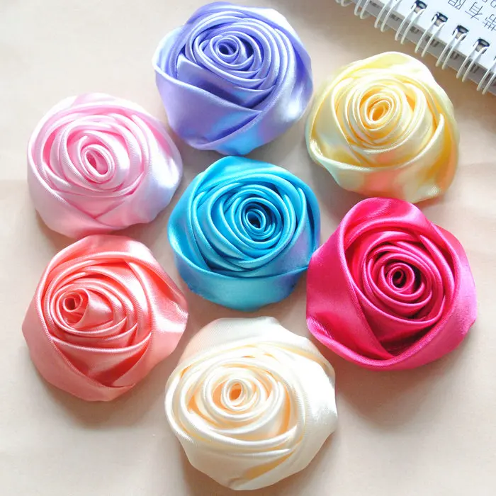 10Pcs/Lot Handmade DIA 5.5Cm Fabric Satin Rose Flowers Artificial Flower DIY For Bridal Bridesmaid Wedding Bouquet Accessoires
10Pcs/Lot Handmade DIA 5.5Cm Fabric Satin Rose Flowers Artificial Flower DIY For Bridal Bridesmaid Wedding Bouquet Accessoires