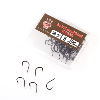 FISH KING 100PCS/Lot 2# 3# 4# 5# 6# 8# High Carbon Steel Flatted Fishing Hook With Box Carp Peche Pesca Fishing Tackle
FISH KING 100PCS/Lot 2# 3# 4# 5# 6# 8# High Carbon Steel Flatted Fishing Hook With Box Carp Peche Pesca Fishing Tackle
