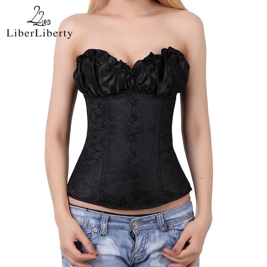 Waist Trainer Women Shapers Jacquard Korset Plastic Bone Waist Corset Court Style Slimming Products Women Girdles Corset Sexy
Waist Trainer Women Shapers Jacquard Korset Plastic Bone Waist Corset Court Style Slimming Products Women Girdles Corset Sexy