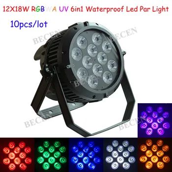 10pcs/lot 12X18W 6in1 waterproof led par lights RGBWA UV par can lights DMX512 IP65 for stage party wedding dj club for sale
10pcs/lot 12X18W 6in1 waterproof led par lights RGBWA UV par can lights DMX512 IP65 for stage party wedding dj club for sale