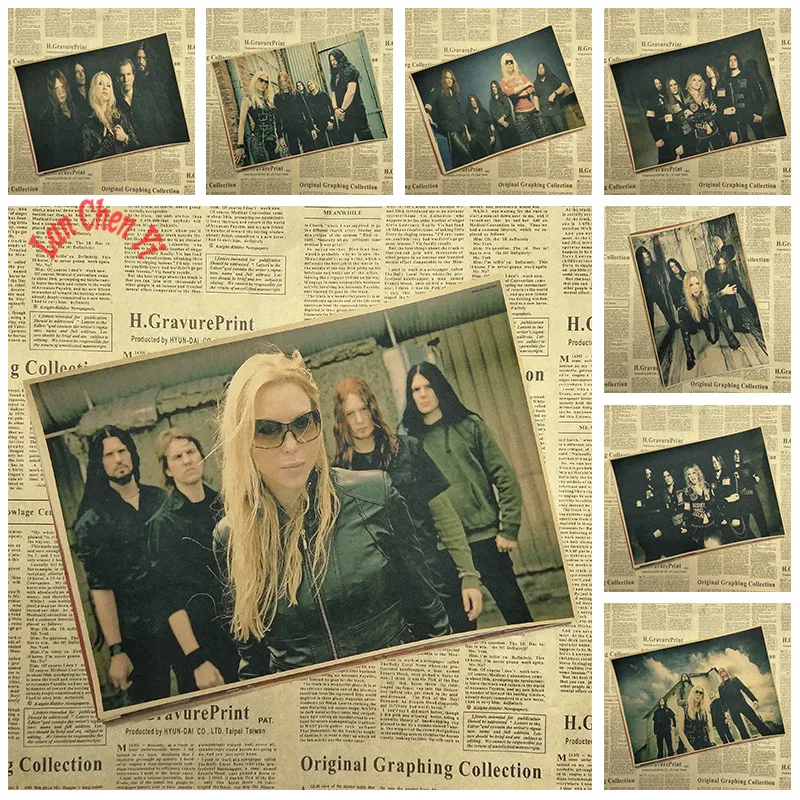 Arch Enemy Rock Band Music Kraft Paper Poster Vintage High quality Printing Drawing core Decorative Painting
Arch Enemy Rock Band Music Kraft Paper Poster Vintage High quality Printing Drawing core Decorative Painting