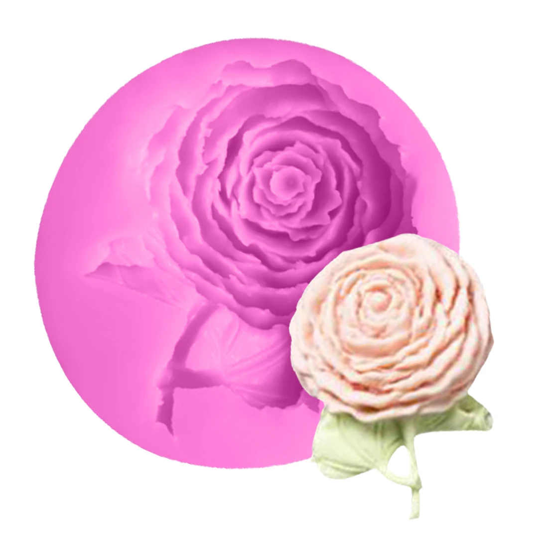 Kitchen DIY Tool 1PC 3D Rose Flower Silicone Chocolate Mold Cake Decorating Tool Soap Mold Cake Stencil Baking Pan
Kitchen DIY Tool 1PC 3D Rose Flower Silicone Chocolate Mold Cake Decorating Tool Soap Mold Cake Stencil Baking Pan