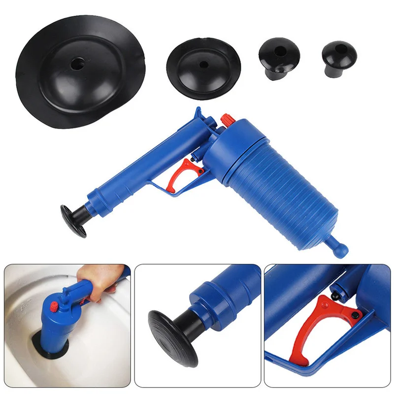 Hot Air Power Drain Blaster Gun High Pressure Powerful Manual Sink Plunger Opener Cleaner Pump for Toilets Showers for Bathroom
Hot Air Power Drain Blaster Gun High Pressure Powerful Manual Sink Plunger Opener Cleaner Pump for Toilets Showers for Bathroom