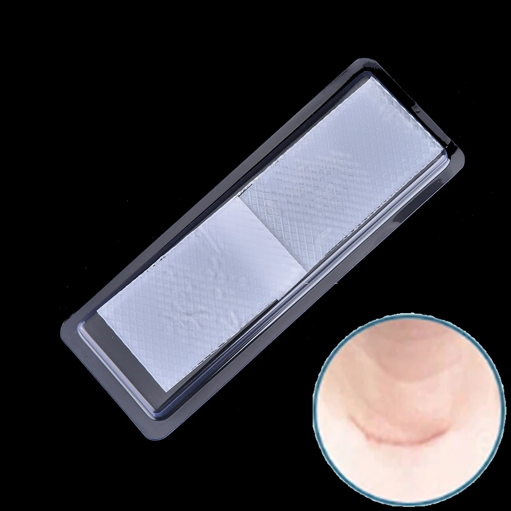 Medical Silicone Scar Gel Away Strips Paste Medical Trauma Burn Scar Sheet Skin Repair Scar Therapy Patch Removel Bath Set
Medical Silicone Scar Gel Away Strips Paste Medical Trauma Burn Scar Sheet Skin Repair Scar Therapy Patch Removel Bath Set