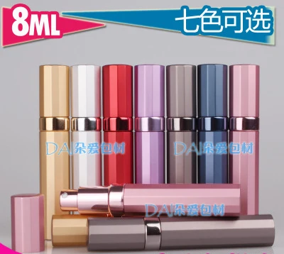 by DHL 100pcs Refillable Perfume Atomizer Spray Metal Case Glass Tank 8ml Perfume Bottle Aluminum Nozzle Spray Refillable Bottle
by DHL 100pcs Refillable Perfume Atomizer Spray Metal Case Glass Tank 8ml Perfume Bottle Aluminum Nozzle Spray Refillable Bottle