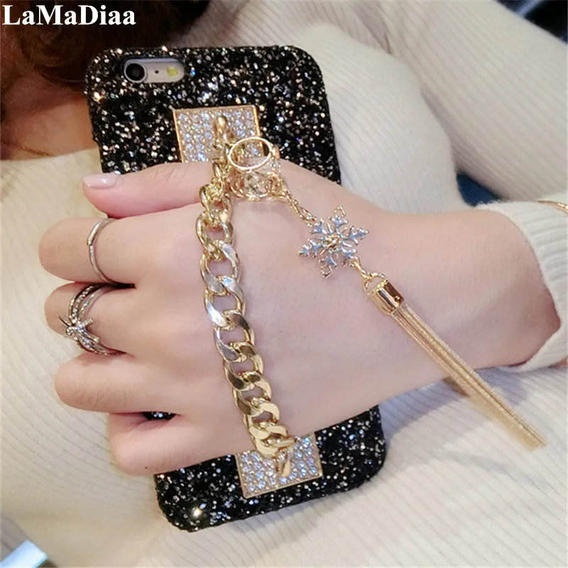 LaMaDiaa For iPhone 11 Pro MAX 6S 7 8 Plus Case Glitter Luxury Diamond Gem Bracelet Chain Tassel Case For iPhoneX XS MAX XR Case
LaMaDiaa For iPhone 11 Pro MAX 6S 7 8 Plus Case Glitter Luxury Diamond Gem Bracelet Chain Tassel Case For iPhoneX XS MAX XR Case
