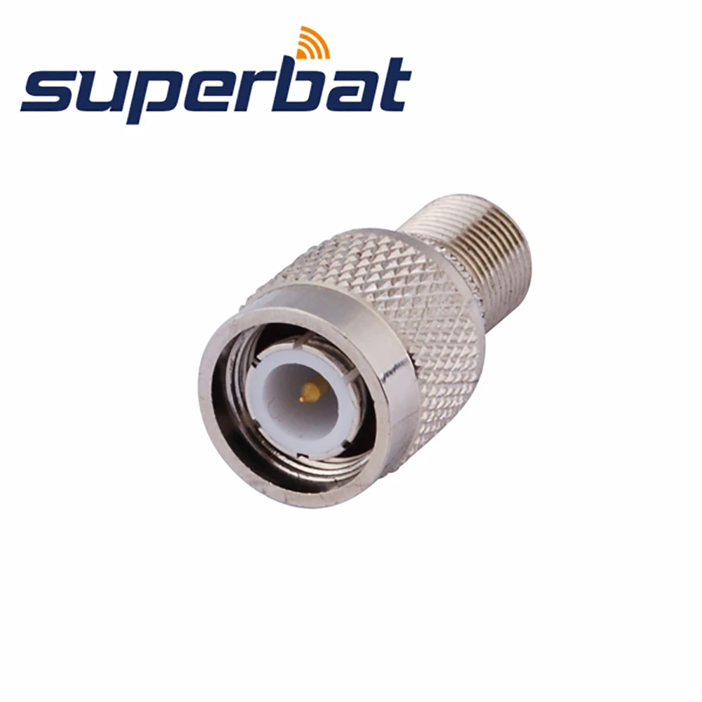 Superbat RF TNC to F Coaxial Adapter TNC Male Plug to F Female Jack straight (English-Version)
Superbat RF TNC to F Coaxial Adapter TNC Male Plug to F Female Jack straight (English-Version)