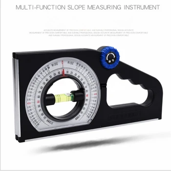 Multifunctional Protractor Magnetic Angle Finder Slope Scale Slope With Level Bubble Measuring Instrument Angle Measuring Tool
Multifunctional Protractor Magnetic Angle Finder Slope Scale Slope With Level Bubble Measuring Instrument Angle Measuring Tool