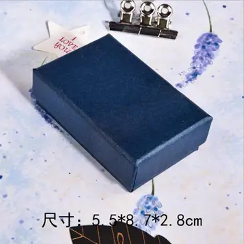 2019 New 20Pcs/Lot Blue Kraft Paper Jewelry Boxes Gift Package Boxes Organizer Charms Ring Watch Earring Jewelry Boxes Wholesale
2019 New 20Pcs/Lot Blue Kraft Paper Jewelry Boxes Gift Package Boxes Organizer Charms Ring Watch Earring Jewelry Boxes Wholesale