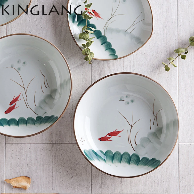 1pc Vintage Chinese Hand painted ceramic dinner plate side dish tableware
1pc Vintage Chinese Hand painted ceramic dinner plate side dish tableware