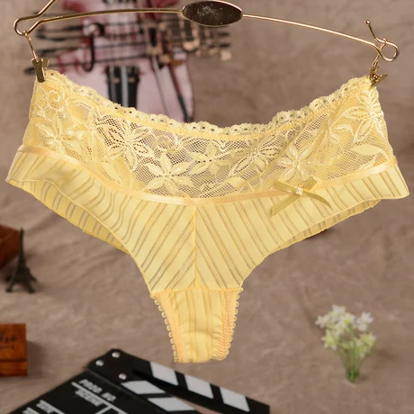 New Fashion sexy t back sexy thong lace decoration female temptation t ultra-low-waist panties
New Fashion sexy t back sexy thong lace decoration female temptation t ultra-low-waist panties