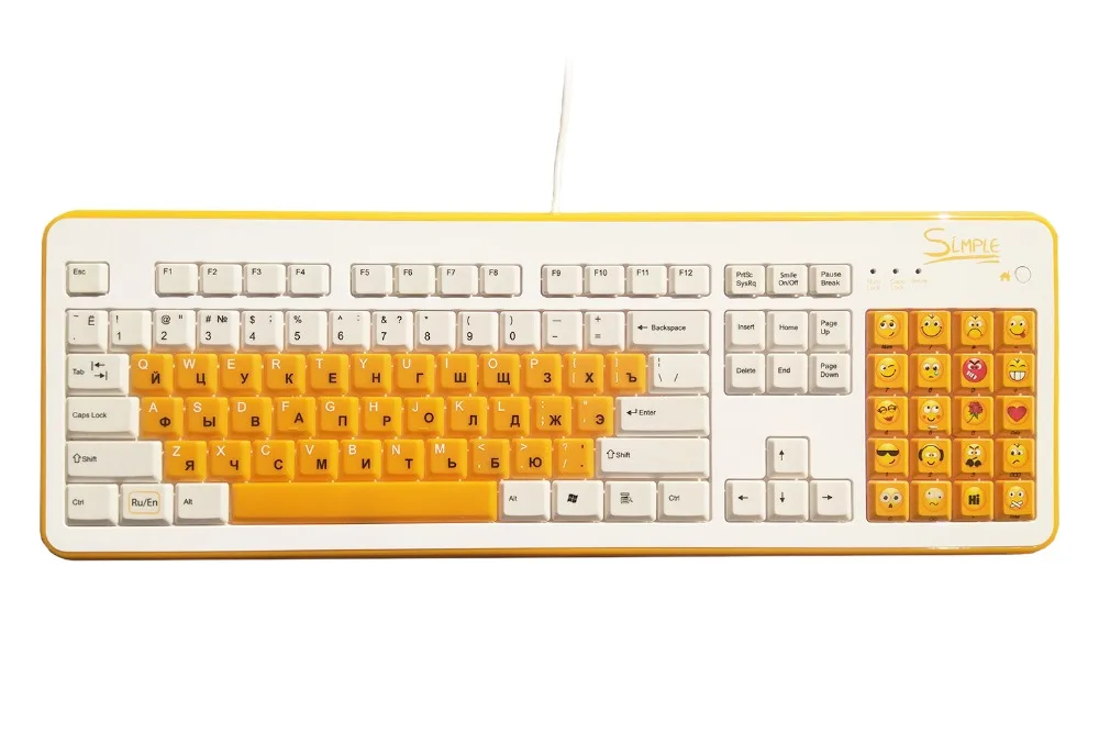 James Donkey USB Wired Membrane Gaming Keyboard 108keys for Mac/Laptop /Office /PC Gamers, English/Russian Letter, Slim Keyboard
James Donkey USB Wired Membrane Gaming Keyboard 108keys for Mac/Laptop /Office /PC Gamers, English/Russian Letter, Slim Keyboard