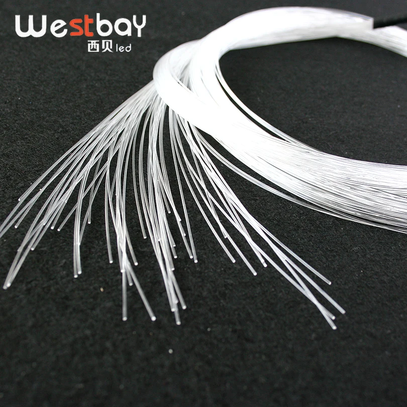 Westbay 0.75mm 50pcs 2Meters Optical Fiber PMMA Plastic End Glow Fiber Optical Cable For All Kind Led Light Engine Driver
Westbay 0.75mm 50pcs 2Meters Optical Fiber PMMA Plastic End Glow Fiber Optical Cable For All Kind Led Light Engine Driver
