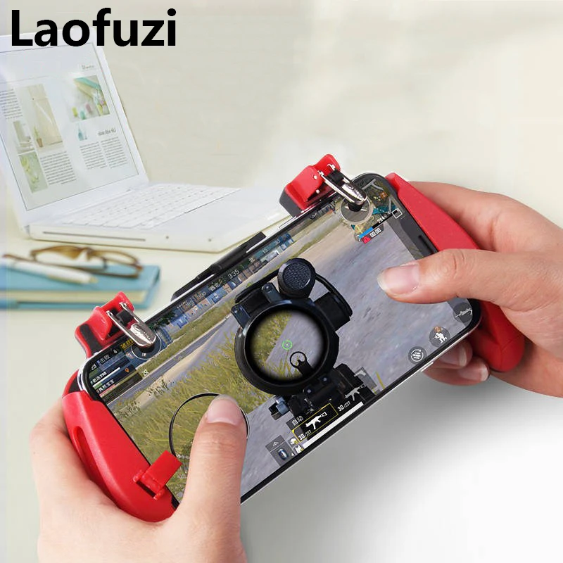 PUBG Gamepad Portable Mobile Phone Game Controller with Joystick Metal Aim Fire Key Trigger L1R1 Shooter for IOS Android Phone
PUBG Gamepad Portable Mobile Phone Game Controller with Joystick Metal Aim Fire Key Trigger L1R1 Shooter for IOS Android Phone