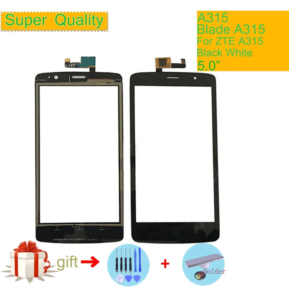 Touch Screen Digitizer For ZTE Blade A315 A 315 Touch Panel Touchscreen Lens Front Glass Sensor NO LCD A315 Replacement
Touch Screen Digitizer For ZTE Blade A315 A 315 Touch Panel Touchscreen Lens Front Glass Sensor NO LCD A315 Replacement