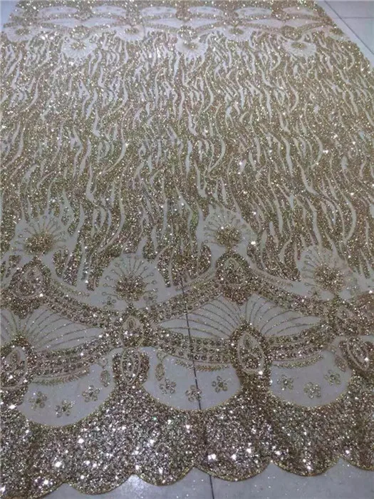 Excellnet wedding/party gold French net lace fabric with shinning glitter UN47(5yards/pc)
Excellnet wedding/party gold French net lace fabric with shinning glitter UN47(5yards/pc)