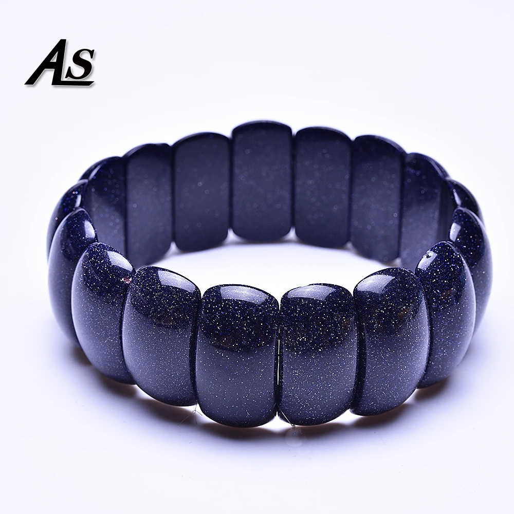 Asingeloo 2019 New Blue Sand Stone Beads Handmade Elastic Bangle Bracelets for Women Jewelry Gift
Asingeloo 2019 New Blue Sand Stone Beads Handmade Elastic Bangle Bracelets for Women Jewelry Gift