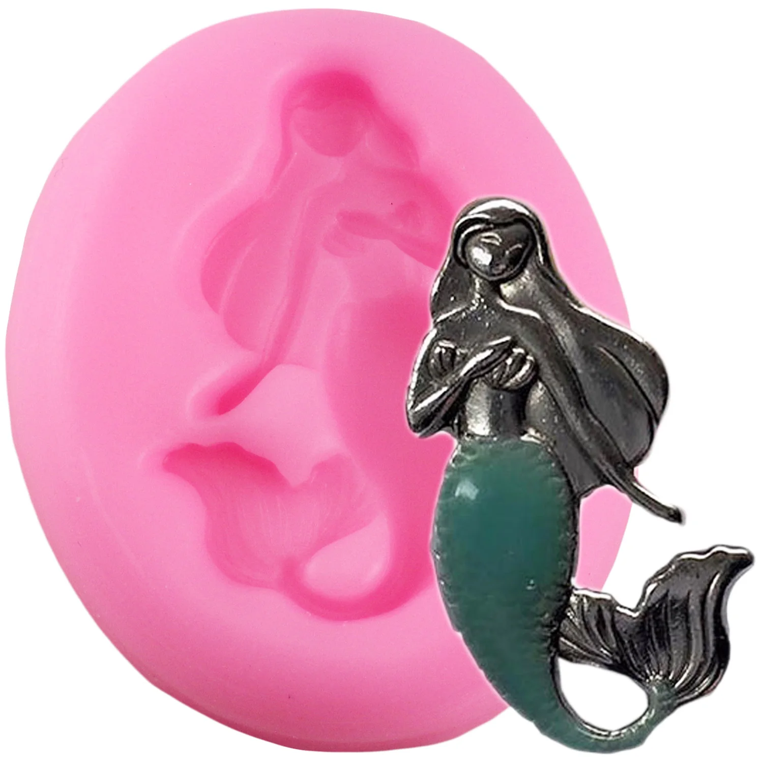 3D Mini Cute Mermaid Silicone Mold Cupcake Topper Fondant Molds DIY Party Cake Decorating Tools Chocolate Candy Clay Moulds
3D Mini Cute Mermaid Silicone Mold Cupcake Topper Fondant Molds DIY Party Cake Decorating Tools Chocolate Candy Clay Moulds