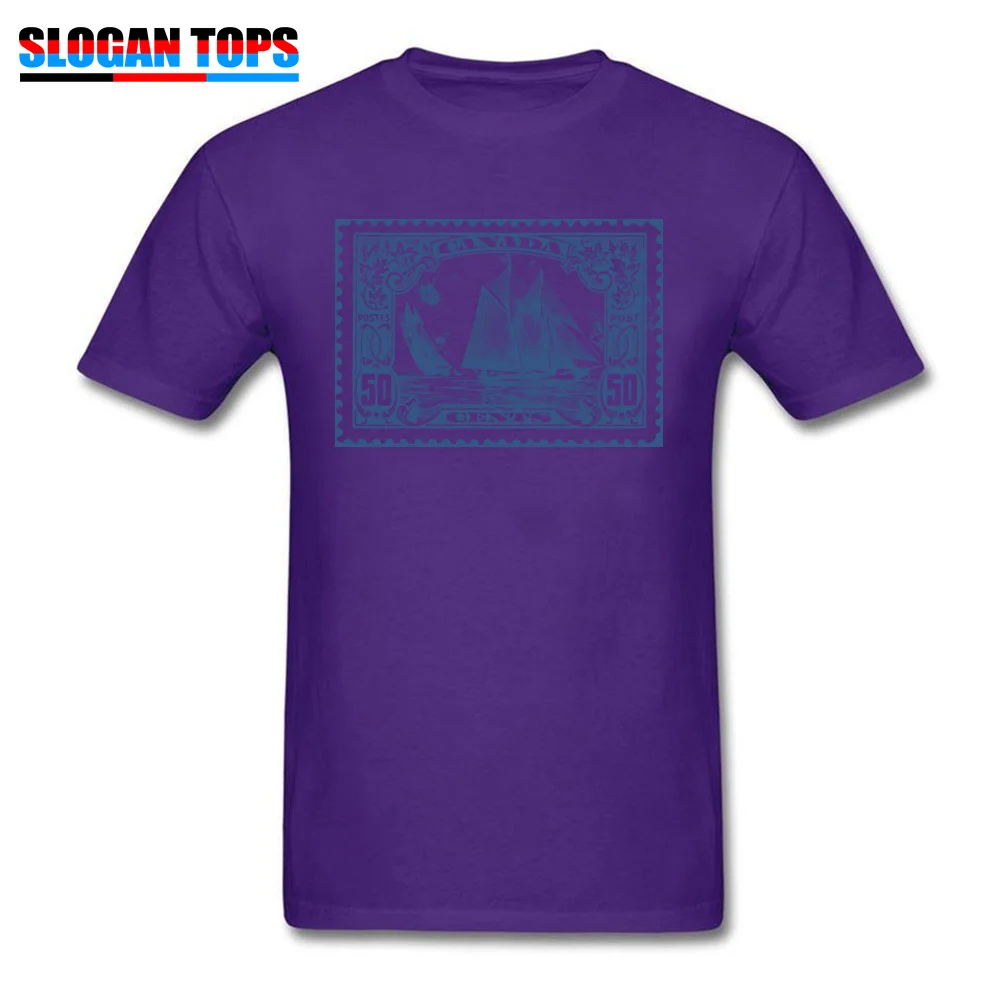 bluenose 1293452 T-Shirt Europe Short Sleeve Designer Round Collar Pure Cotton Tops Shirts Sweatshirts for Men Thanksgiving Day bluenose 1293452 purple