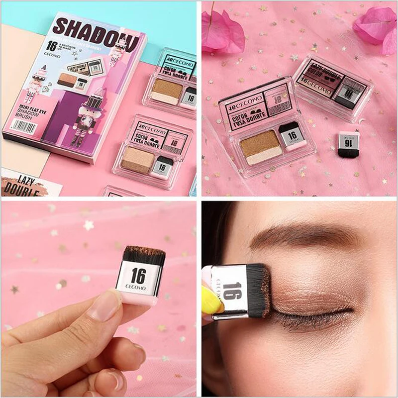 2018 explosion models Gemen lazy two-color gradient eye shadow 3 seconds on the makeup net red recommended with a brush beginner
2018 explosion models Gemen lazy two-color gradient eye shadow 3 seconds on the makeup net red recommended with a brush beginner