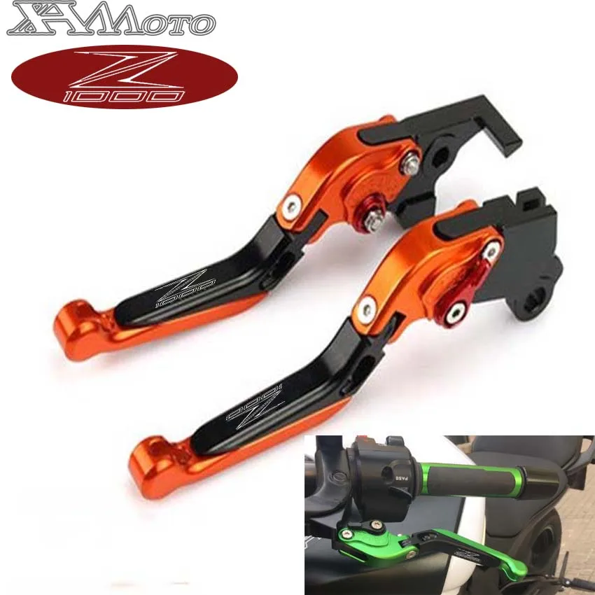 For KAWASAKI Z1000 Z 1000 2003 2004 2005 2006 Motorcycle Accessories Folding Extendable Brake Clutch Levers LOGO Z1000
For KAWASAKI Z1000 Z 1000 2003 2004 2005 2006 Motorcycle Accessories Folding Extendable Brake Clutch Levers LOGO Z1000