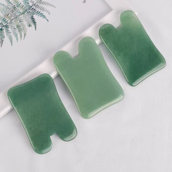 Natural Green Aventurine Jade guasha Tool Facial Relax Massager Health Body Back Foot Scraper Therapy Jade Stone Beauty
Natural Green Aventurine Jade guasha Tool Facial Relax Massager Health Body Back Foot Scraper Therapy Jade Stone Beauty