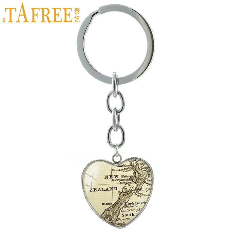 TAFREE Vintage New Zealand Map keychain Ireland Chicago Detroit New York Oakland Cincinnati map key chains ring jewelry HP105
TAFREE Vintage New Zealand Map keychain Ireland Chicago Detroit New York Oakland Cincinnati map key chains ring jewelry HP105