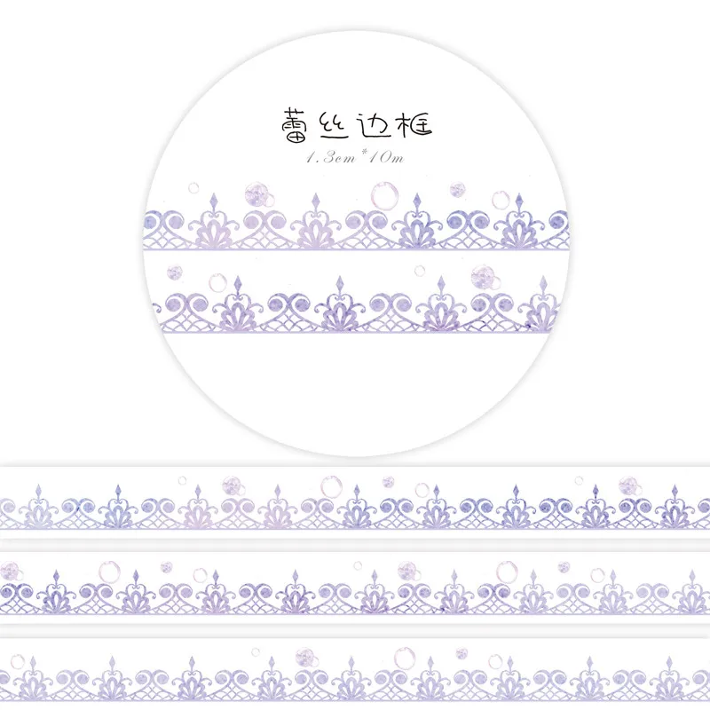 13mm*10m Retro lace frame vintage decoration washi tape DIY scrapbooking masking tape
13mm*10m Retro lace frame vintage decoration washi tape DIY scrapbooking masking tape