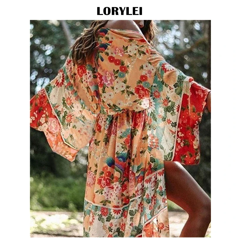2019 Bohemian Floral Printed Front Open Summer Women Beach Wear Wrap Dress Chiffon Tunic Sexy Sarongs Robe de Plage Pareo Q751
2019 Bohemian Floral Printed Front Open Summer Women Beach Wear Wrap Dress Chiffon Tunic Sexy Sarongs Robe de Plage Pareo Q751