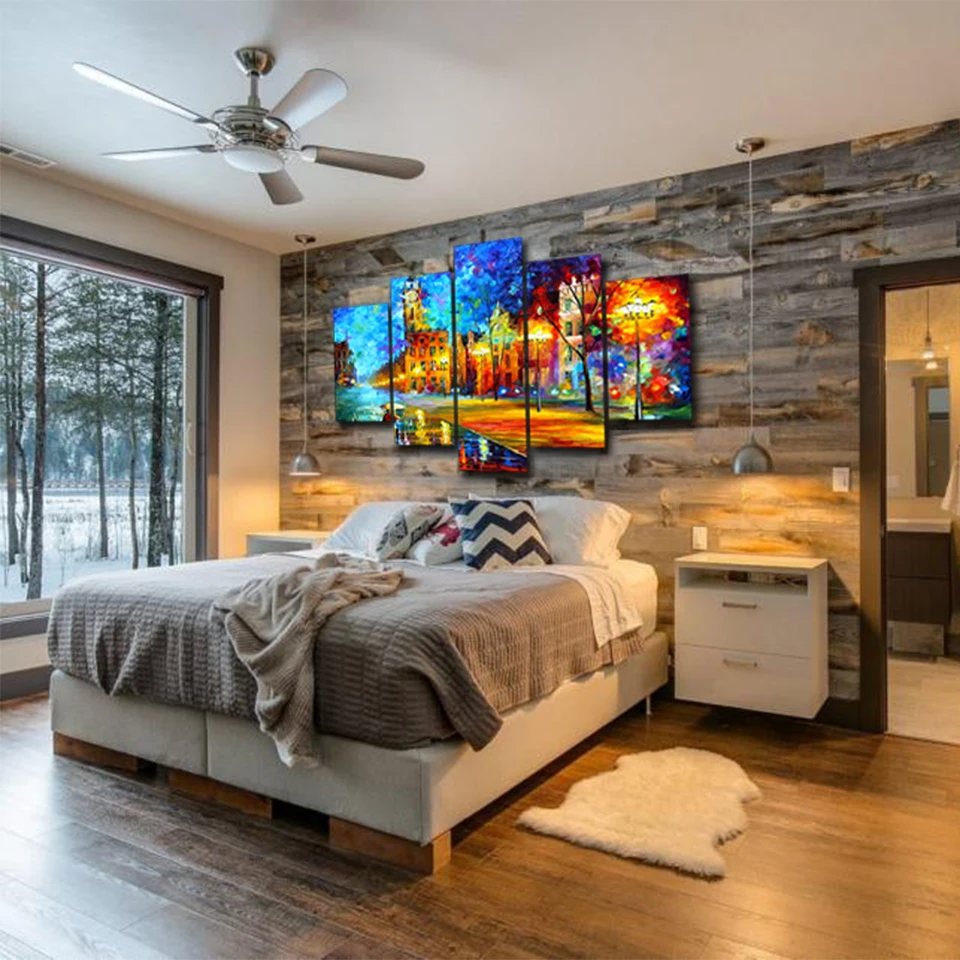 Canvas Wall Art Modular Pictures Home Decor 5 Pieces Abstract Street Painting Living Room HD Printed Animation Posters Framework
Canvas Wall Art Modular Pictures Home Decor 5 Pieces Abstract Street Painting Living Room HD Printed Animation Posters Framework