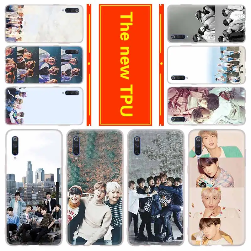 Phone for Xiaomi 9 SE 8 lite 5X 6X Mi 9 8 A1 A2 F1 MAX 3 MIX 2S Redmi Note 7 6 5 K20 pro go Cover Case Bangtan Boys Jimin Suga
Phone for Xiaomi 9 SE 8 lite 5X 6X Mi 9 8 A1 A2 F1 MAX 3 MIX 2S Redmi Note 7 6 5 K20 pro go Cover Case Bangtan Boys Jimin Suga