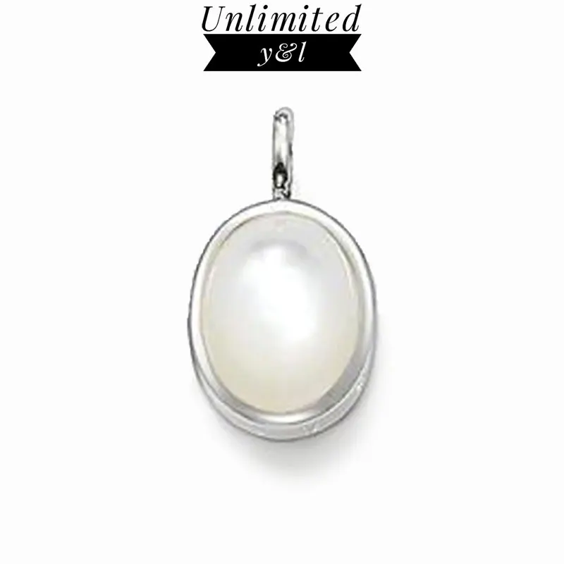 White Oval Crystal Stone Pendants Fashion Jewelry Silver Thomas Style DIY Necklace Accessories for Women Men Gifts
White Oval Crystal Stone Pendants Fashion Jewelry Silver Thomas Style DIY Necklace Accessories for Women Men Gifts