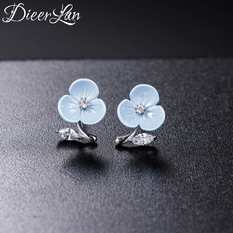 Romantic Korean 925 Sterling Silver Flower Earrings For Women Wedding Jewelry Ladies S925 Earring Brincos Pendientes
Romantic Korean 925 Sterling Silver Flower Earrings For Women Wedding Jewelry Ladies S925 Earring Brincos Pendientes
