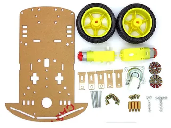 Smart 2wd Car Chassis With TT Motor Smart Robot Car Chassis Kit Speed Encoder Battery Box For Arduino UNO R3 DIY Robotic Toy Kit
Smart 2wd Car Chassis With TT Motor Smart Robot Car Chassis Kit Speed Encoder Battery Box For Arduino UNO R3 DIY Robotic Toy Kit