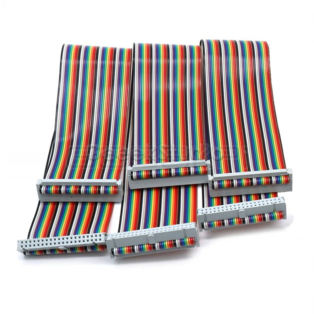 3 шт. 19 см 40 контактов 40Pin Way GPIO Rainbow ленточный кабель DIY для Raspberry Pi Model B / + 2