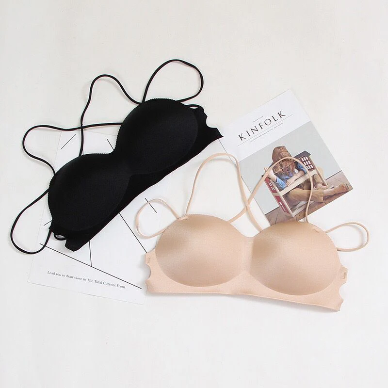 SP&CITY Classic Women Seamless Bra Soft Push Up Bra Two Straps Design Silicon Fly Bra Female Solid Plunge Bralette Lingerie
SP&CITY Classic Women Seamless Bra Soft Push Up Bra Two Straps Design Silicon Fly Bra Female Solid Plunge Bralette Lingerie