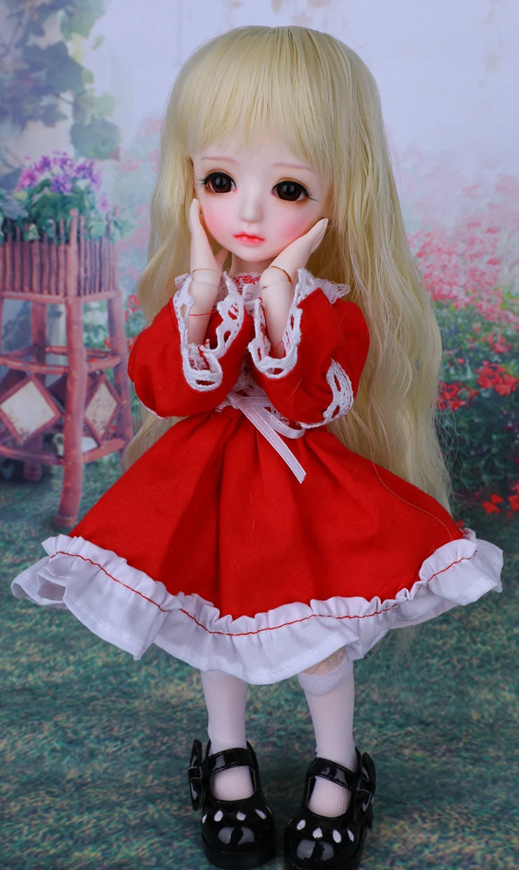 AI Hani 1/6 BJD Doll BJD/SD Fashion LOVELY model Resin Joint Doll For Baby Girl Birthday Gift random eyes
AI Hani 1/6 BJD Doll BJD/SD Fashion LOVELY model Resin Joint Doll For Baby Girl Birthday Gift random eyes