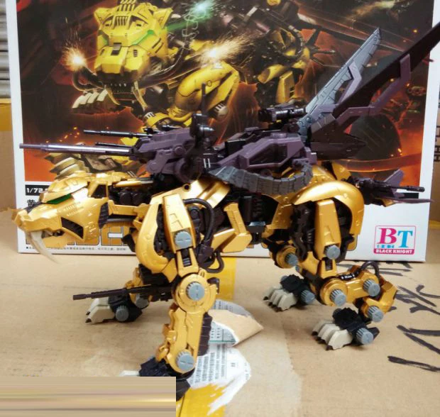2019 new BT 1/72 ZOIDS Saber tiger gold Gundam Assembled model kits Anime Action Figure Toys assembly gift with original box
2019 new BT 1/72 ZOIDS Saber tiger gold Gundam Assembled model kits Anime Action Figure Toys assembly gift with original box