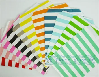 1000pcs Colorful Stripe Treat Craft Bags 5 x7" Food Safe Candy Favor Paper Bags Wedding Birthday Baby Shower Party Cookie Bags
1000pcs Colorful Stripe Treat Craft Bags 5 x7" Food Safe Candy Favor Paper Bags Wedding Birthday Baby Shower Party Cookie Bags
