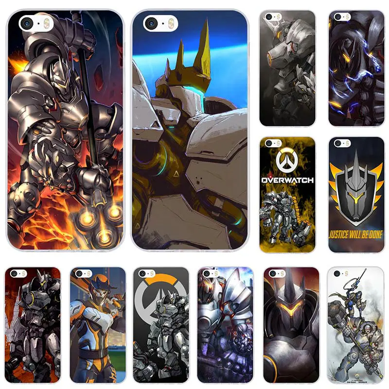 Reinhardt Overwatchs Ow Character Soft TPU Silicon Cell Phone Case Cover for iPhone 8 7 6 6S Plus X 10 5 5S SE 5C 4S Coque Shell
Reinhardt Overwatchs Ow Character Soft TPU Silicon Cell Phone Case Cover for iPhone 8 7 6 6S Plus X 10 5 5S SE 5C 4S Coque Shell