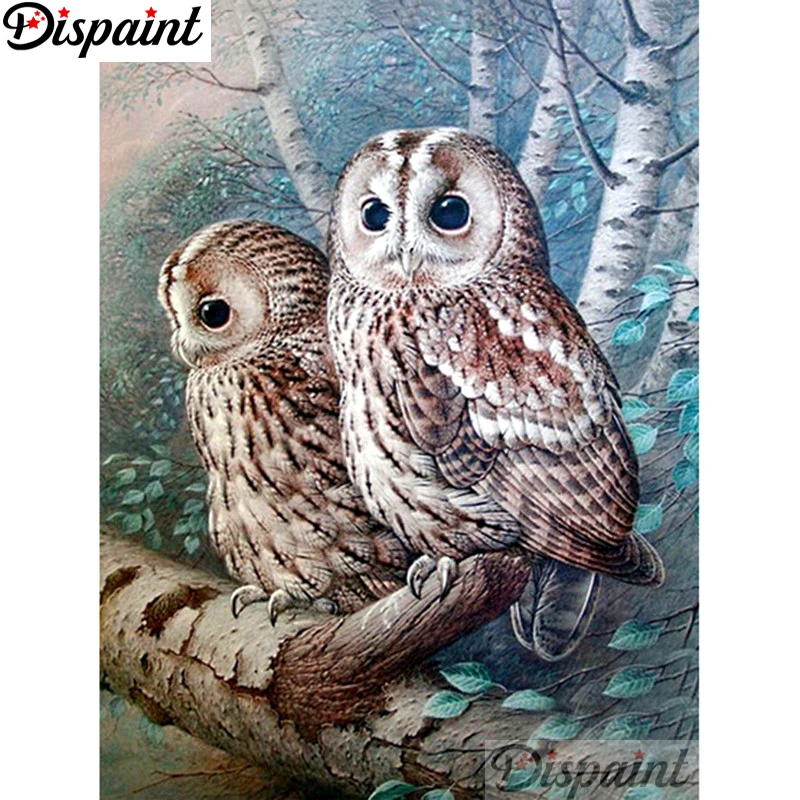 Dispaint Full Square/Round Drill 5D DIY Diamond Painting "Animal owl scenery" 3D Embroidery Cross Stitch Home Decor Gift A12772
Dispaint Full Square/Round Drill 5D DIY Diamond Painting "Animal owl scenery" 3D Embroidery Cross Stitch Home Decor Gift A12772