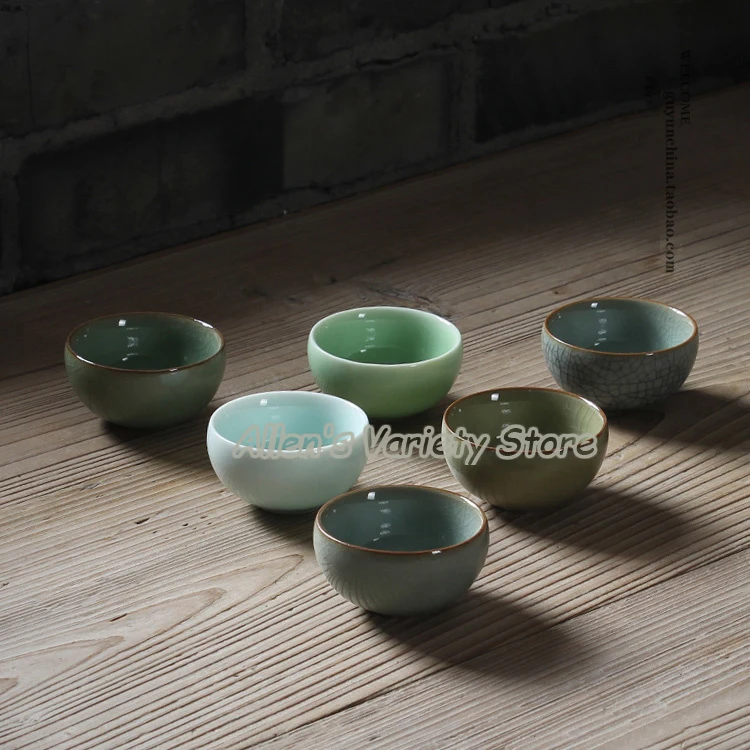 6 styles discount price kungfu Teasets Chinese Longquan Celadon Teacup Pottery China Porcelain coffee cup ceramic cups tea set
6 styles discount price kungfu Teasets Chinese Longquan Celadon Teacup Pottery China Porcelain coffee cup ceramic cups tea set