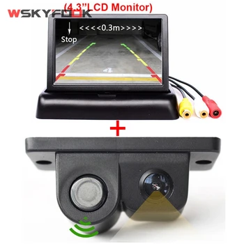 Car Reverse Parking Camera With Radar Sensor&4.3" Foldable LCD Rear View Monitor
Car Reverse Parking Camera With Radar Sensor&4.3" Foldable LCD Rear View Monitor