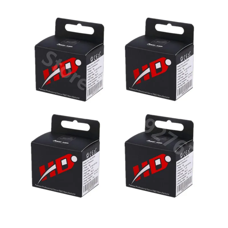 4pcs Orginal Power HD High Torque 60G Standard Servo HD-1501MG Steering Analog Servos Metal Gear 17KG For Car Robot RC Airplane
4pcs Orginal Power HD High Torque 60G Standard Servo HD-1501MG Steering Analog Servos Metal Gear 17KG For Car Robot RC Airplane