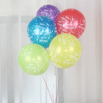 20pcs 12inch 3.2 gram happy birthday latex balloon birthday party celebration decoration mixed colors letter printing balloon.
20pcs 12inch 3.2 gram happy birthday latex balloon birthday party celebration decoration mixed colors letter printing balloon.
