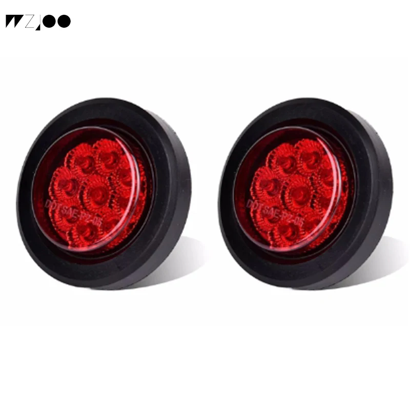 Universal truck Brake Stop Marker Light Indicator Car Truck Trailer 24 LEDS Round Reflector Red Yellow White 2PCS 12V
Universal truck Brake Stop Marker Light Indicator Car Truck Trailer 24 LEDS Round Reflector Red Yellow White 2PCS 12V