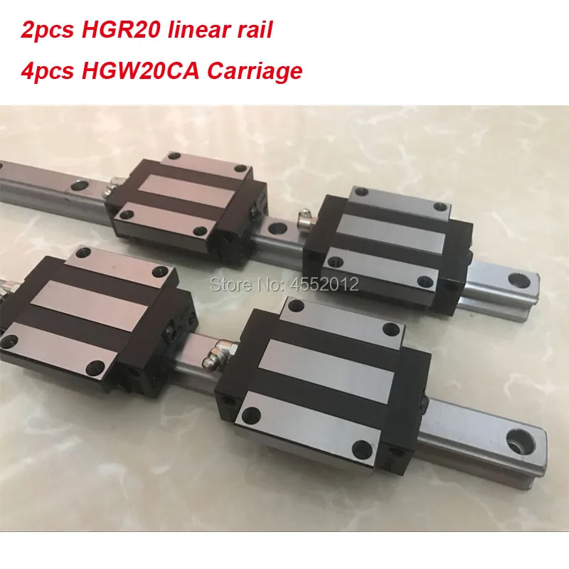 20MM 2pcs linear rail HGR20 - 900 950 1000 1050 cnc parts and 4pcs HGW20CA linear guide block HGW20CA
20MM 2pcs linear rail HGR20 - 900 950 1000 1050 cnc parts and 4pcs HGW20CA linear guide block HGW20CA